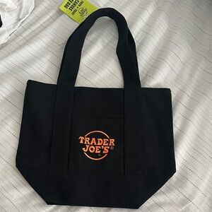 Trader Joe's Black Tote Bag